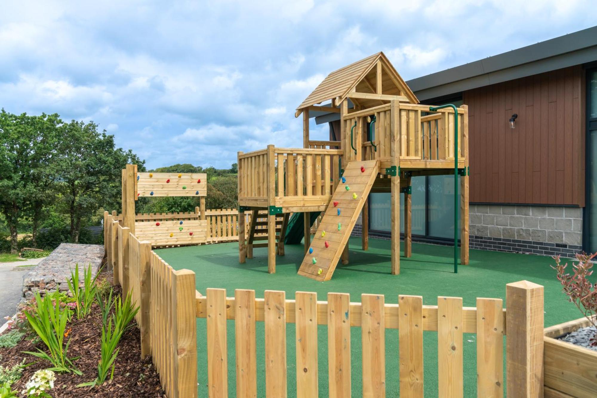 Camping Pods Hedley Wood Holiday Park Bridgerule Buitenkant foto